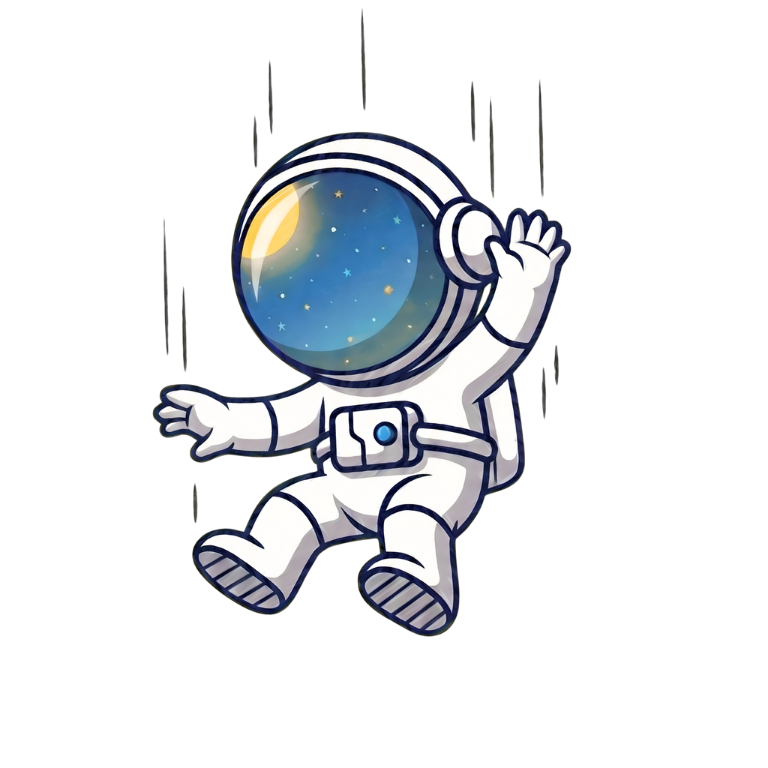 Falling Astronaut